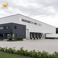 Almacén Logístico Prefabricado de Acero, Almacén de Distribución, Almacén de Almacenamiento, Almacén de Carga, Edificio Industrial
