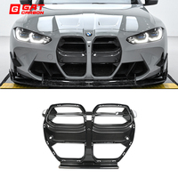Calandre avant en fibre de carbone sèche pour BMW M3 G80 M4 G82 G83 2021+ Style N Calandre de course pour pare-chocs avant