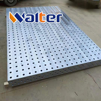 Pièces de table de soudage en fonte d'acier de Chine, table de soudage 3D avec accessoires de fixation et pinces