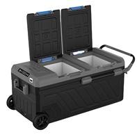 Compresor Automotriz para Congelador Portátil de Fábrica OEM 220V para Uso Doméstico y Batería de Coche de 12V con Energía Solar Refrigerador Congelador