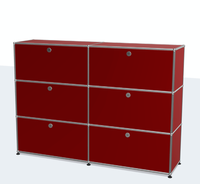Commode modulaire en acier inoxydable pour chambre à coucher et casiers de rangement pour salon