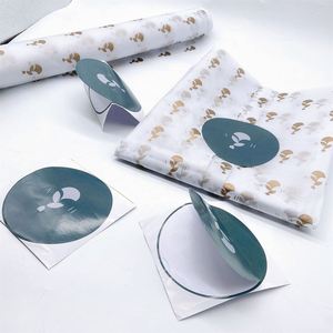 Autocollant d'impression adhésif personnalisé pour tissu, papier, étiquette de vêtement, autocollant pour vêtement en tissu - Product Image 3