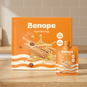 [BENOPE] Poudre de shake protéiné à grains entiers coréens 40g Type de pochette Remplacement de repas sain avec une riche saveur de céréales - Product Image 2