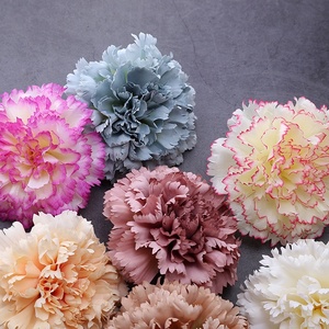 Flores Artificiales de Tela, <span class=keywords><strong>Claveles</strong></span>, Regalo para el Día de la Madre, Flor de Clavel - Product Image 5