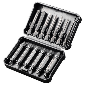 Niu Xiang 14-Piece Broken <b>Screw</b> Extractor Set High Hardness Metric Industrial Grade Home Repair Tool Kit - Product Image 1