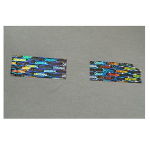 Autocollant holographique 3D en vrac de haute performance pour l'emballage et l'impression de produits - Product Image 1