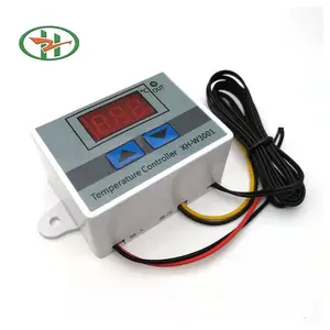 Controlador de temperatura digital a101, controlador de temperatura 220v 12v XH-W3001 para incubadora de ovos