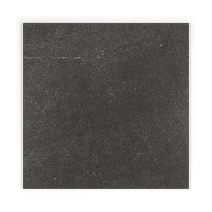 Piastrella Rettificata Opaca Testurizzata Caen Coal Martellata 60x60 cm 10 mm - Product Image 1