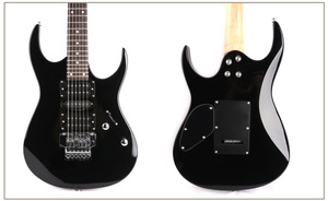 Venta caliente de exportación de fábrica 6 cuerdas personalizable Platane madera brillante Multicolor guitarra eléctrica - Product Image 2