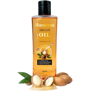 Hidratación de aceite de argán marroquí cara cuerpo <span class=keywords><strong>precio</strong></span> de fábrica protección de la piel antiarrugas brillo para la piel brillante Afroamericana - Product Image 5