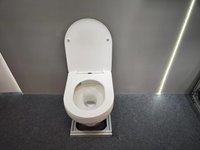2025 populaire monotrou tornade mur accroché toilette laver P piège toilette Europe chaude céramique murale toilette