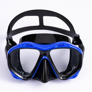 Máscara de <span class=keywords><strong>Buceo</strong></span> Antivaho de Cristal Templado con Gran Montura y Vista Panorámica de 180 Grados 2025 - Product Image 1