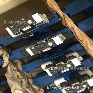 วาล์วไฮดรอลิก Rexroth รุ่น 4WE10D33OFCG24N9K4 วาล์วควบคุมทิศทางเดียวแบบไดเร็กแอคติ้ง ทำจากเหล็กหล่อ - Product Image 1
