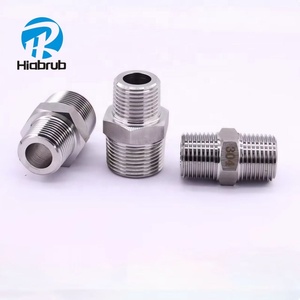 מחברי צנרת הידראוליים עמידים בפני קורוזיה, נירוסטה 316/304 בקוטר משתנה, חיבור NPT בלחץ גבוה, תוצרת JIC - Product Image 2