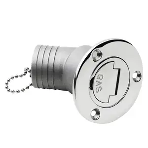 New Keyless Lift gas bình nhiên liệu điền vào boong phụ Marine thuyền phần cứng Hose loại