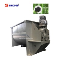 Máy Trộn Bằng Thép Không Gỉ Với Máy Khuấy Cho Bột Ngũ Cốc Than Hoạt Tính Bằng Tre