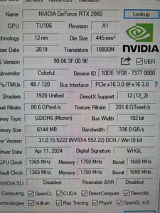 Tarjeta Gráfica para Juegos RTX 2060 de Alto Rendimiento, 6GB de Memoria GDDR6, Usada para Computadoras de Escritorio, RTX 2060 SUPER - Product Image 6
