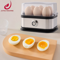 Pemasak Telur Mini Baja Tahan Karat Pengukus Telur Multifungsi Portabel Pemasak Telur Sarapan Rumah Tangga Pemasak Telur Dapur Kecil