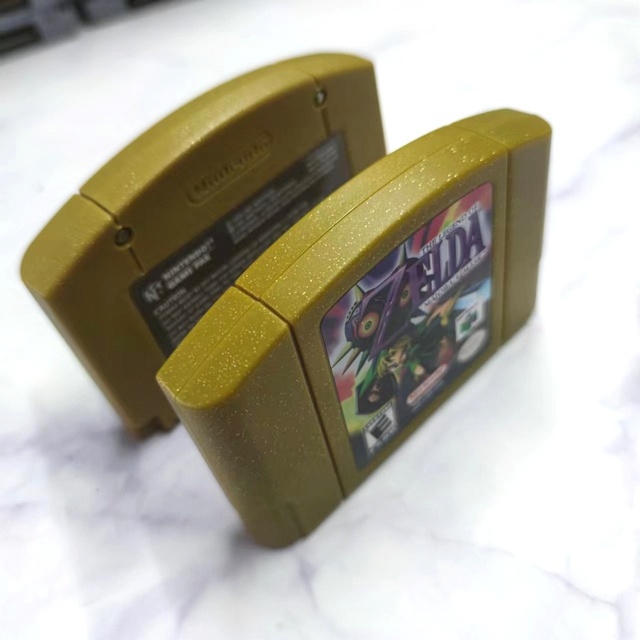 In Stock USA Version English Language Zellda Majoras Mask Wired N64 Console Game Cartridge for