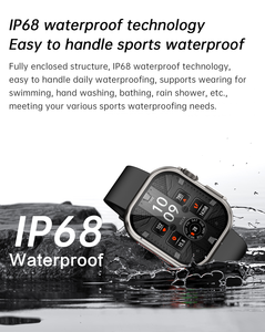 นาฬิกาสมาร์ทวอทช์รุ่นใหม่ล่าสุด <span class=keywords><strong>S8</strong></span> หน้าจอสัมผัส TFT ขนาด 2.01 นิ้ว รองรับการโทรผ่านบลูทูธ ฟังก์ชั่นฟิตเนส กันน้ำระดับ IP68 สำหรับผู้ชายและผู้หญิง - Product Image 3