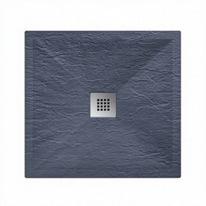 Base <span class=keywords><strong>de</strong></span> <span class=keywords><strong>douche</strong></span> moderne effet ardoise 2026 avec drain central bleu 80*120, receveur <span class=keywords><strong>de</strong></span> <span class=keywords><strong>douche</strong></span> antidérapant pour la rénovation et la décoration <span class=keywords><strong>de</strong></span> salle <span class=keywords><strong>de</strong></span> bain - Product Image 1