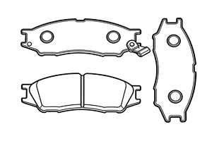 ผ้าเบรกเซรามิกคุณภาพสูง ไม่มีเสียงรบกวน ไม่มีฝุ่น <span class=keywords><strong>รุ่น</strong></span> D1193 สำหรับรถยนต์ฮุนได มาสด้า มิตซูบิชิ นิสสัน อัลเมร่า บลูเบิร์ด เอ็กซ์เพิร์ท ซันนี่ - Product Image 2