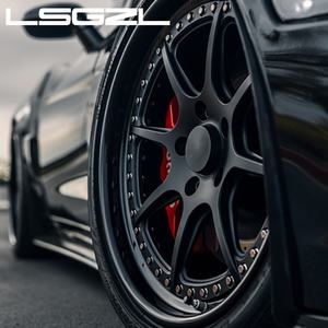 Новые кованые двухсоставные диски с бедлоком из карбона, глубокий профиль, для автомобилей, 5x114.3/5x130/5x120/6x139.7/5x127, 18-22 дюйма - Product Image 2