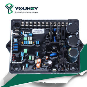 Générateur sans balais Leroy-Somer d'origine avec régulateur de tension automatique (AVR) à excitation R180, courant alternatif triphasé - Product Image 2