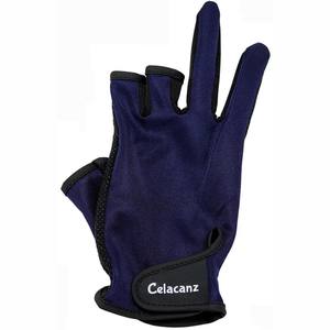 Gants de pêche sportifs pour hommes Celacanz P87, finition gaufrée, séchage rapide, polyester durable, coupe à 3 doigts - Product Image 4
