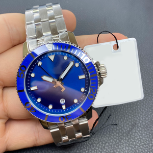 Tiso Sea 1000 Style Men's Waterproof Mechanical <b>Watch</b> Sapphire Crystal Power 80 Movement Ceramic Bezel Designer Luxury <b>Watch</b> - Product Image 6