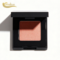 Poudre de blush fine pressée avec une texture soyeuse et un fini naturel pour le maquillage quotidien, vente en gros de cosmétiques OEM ODM