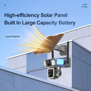 VISION - Sistema de Cámara de Seguridad WIFI y 4G para Exteriores de 4MP, Cámara Solar de Doble Lente, Cámara de Red CCTV con LS-MS3A 4K 10X O - Product Image 4
