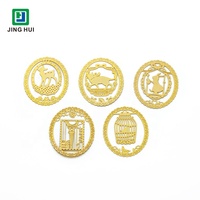 Marcapáginas de Latón Personalizados al por Mayor, Marcapáginas de Metal Dorado Grabado Personalizado