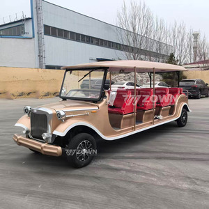 Factory Direct 12-seat New Design Car Retro-style Classic Antique Safety Vintage Car Resort Transportation - Product Image 3