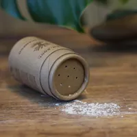 Tube en papier écologique de type poudre, conception personnalisée, conteneur recyclable pour l'emballage de poudre d'épices et de shampoing
