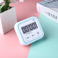 Timer Dapur Digital LCD, Stopwatch untuk Memasak, Mandi, Belajar, Jam Alarm Mini Magnet Elektronik