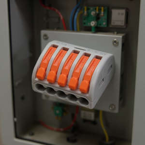 เทอร์มินัลบล็อก 5 พิน 32A 450V 0.5 ช่วงสายไฟ 4 มม. - Product Image 3
