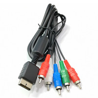 Câble AV composant SYY pour accessoires de console PS2 PS3