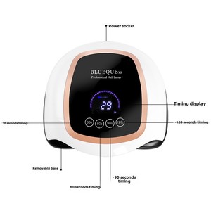Lámpara de Uñas de 168W de Secado Rápido para Esmalte de Uñas en Gel con 42 Luces LED, Lámpara UV, Logotipo Personalizado, Equipo de Mejora de Uñas - Product Image 5