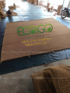 Voile d'ombrage tissée en fibre de coco naturelle de haute qualité 2026 |   Auvent pare-soleil en fibre de coco biodégradable |   Serre de jardin extérieure pour l'intimité - Product Image 5