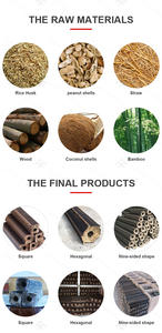 Nouvelle machine de fabrication de briquettes de charbon de bois pour les industries agricoles, processeur de briquettes de biomasse de sciure de bois - Product Image 3