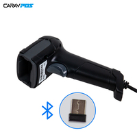 Nuevo lector de código de barras 1D inalámbrico de mano USB compatible con pantalla códigos de barras lectura automática escáner de código de barras