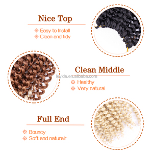 AliLeader 22 Inch Ombre Free Tress Water Wave Synthétique Crochet Tresse Extension de Cheveux Haute <span class=keywords><strong>Passion</strong></span> Twist Vente en Gros - Product Image 4