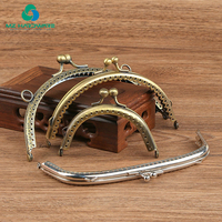 MZhhardware Mini poignée en métal sac à main serrure cadre sac à main accessoires cadre en métal fermoir serrure pince sac à main fabrication bricolage artisanat