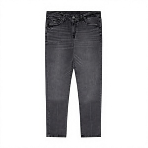 Pantalones de mezclilla deportivos de algodón para hombre, estilo Y2K, hip hop, casuales, a la moda, holgados, con diseño único de perlas, con bolsillos, para uso diario, estilo urbano, pierna recta, 2026 - Product Image 2