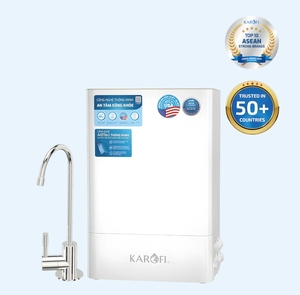 เครื่องกรองน้ำใต้ซิงค์ Karofi KAQ-U65 ระบบกรอง 10 ขั้นตอน SMAX ขนาดกะทัดรัด กำลังไฟฟ้าดี น้ำบริสุทธิ์ ราคาคุ้มค่า - Product Image 1