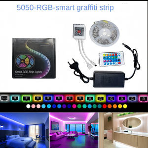 Fornitore di Strisce LED RGB Intelligenti con Controllo Tuya, Funzione Assistente Vocale e Supporto per Ordini all'Ingrosso - Product Image 2