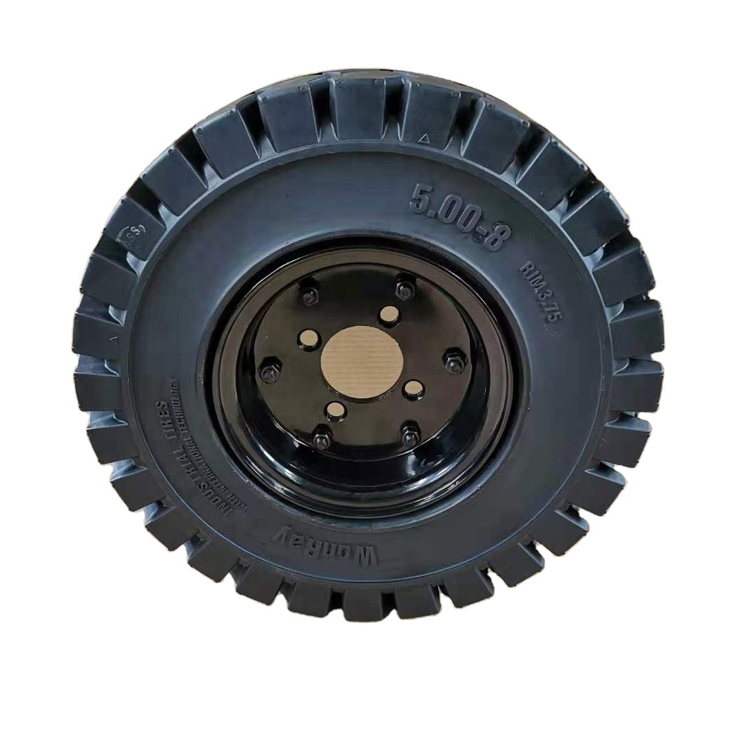 フォークリフト用ソリッドタイヤ 28x9 15 新品・1年保証・3層ゴム
