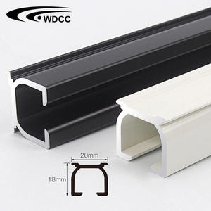 Prix de gros 5555 Rails de rideaux carrés robustes et durables, accessoires pour rails de rideaux, Foshan - Product Image 4