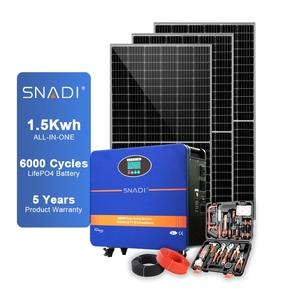 Générateur solaire au lithium 2000w 3000w 5000w avec station d'alimentation portable - Product Image 3